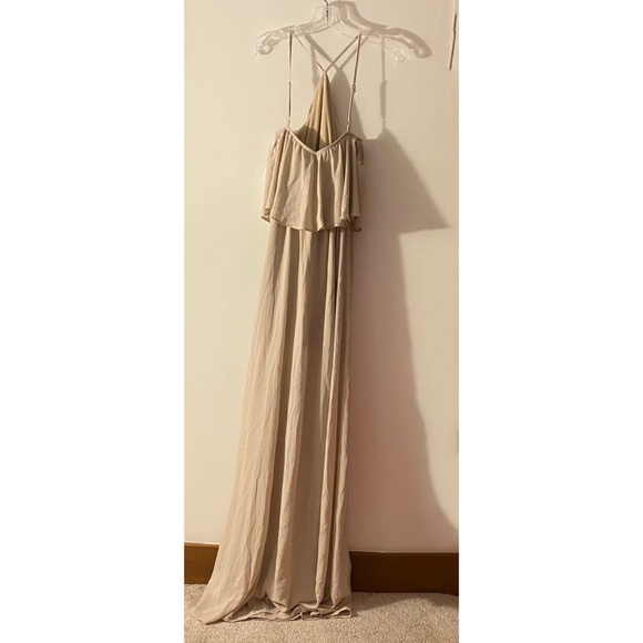 Show Me Your Mumu Rebecca Ruffle Maxi Dress XS - Picture 3 of 6